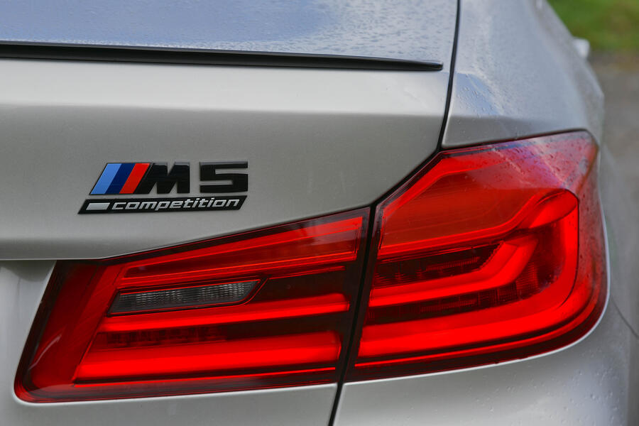 Bmw m5 competition badge