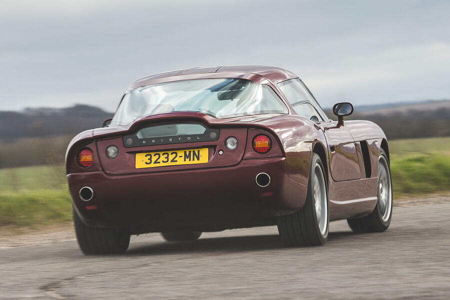 Brisol fighter rear three quarter