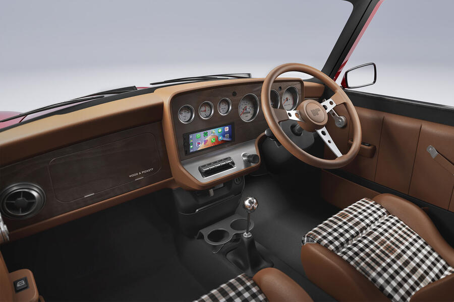 Callum Wood and Pickett Mini interior