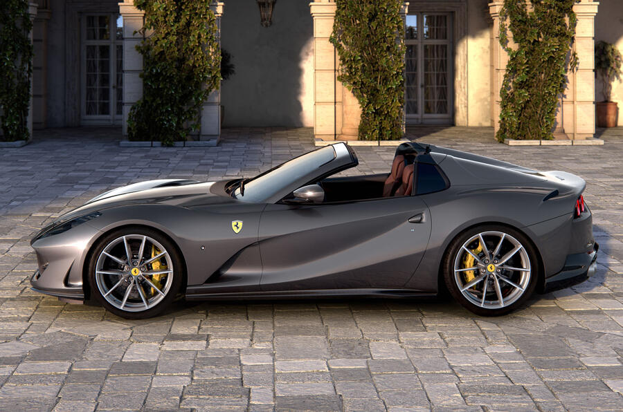 New Ferrari 812 Gts Is Most Powerful Production Convertible Autocar