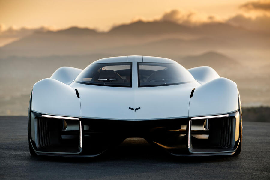 Chevrolet Corvette EV concept (GM Advanced Design Europe) â€“ front