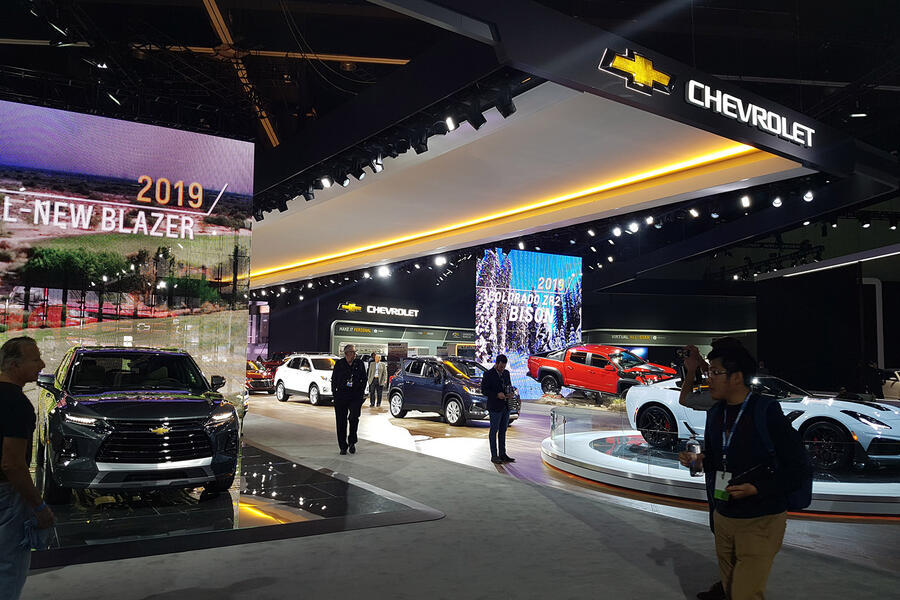 Chevrolet stand