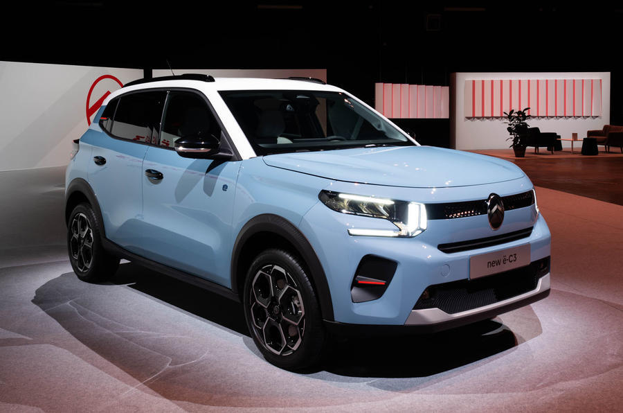 2024 Citroen e-C3Â â€“Â front quarter