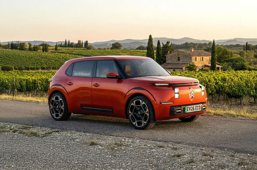 Citroen C4 Autocar render