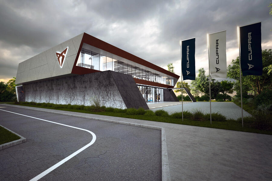 Cupra breaks ground on new headquarters for 2020 001 hq