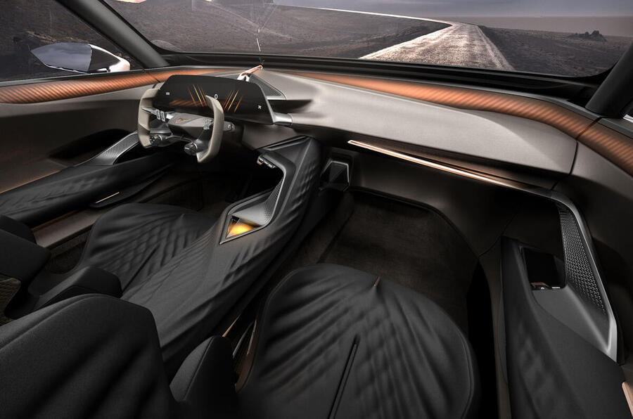 Cupra Tindaya interior