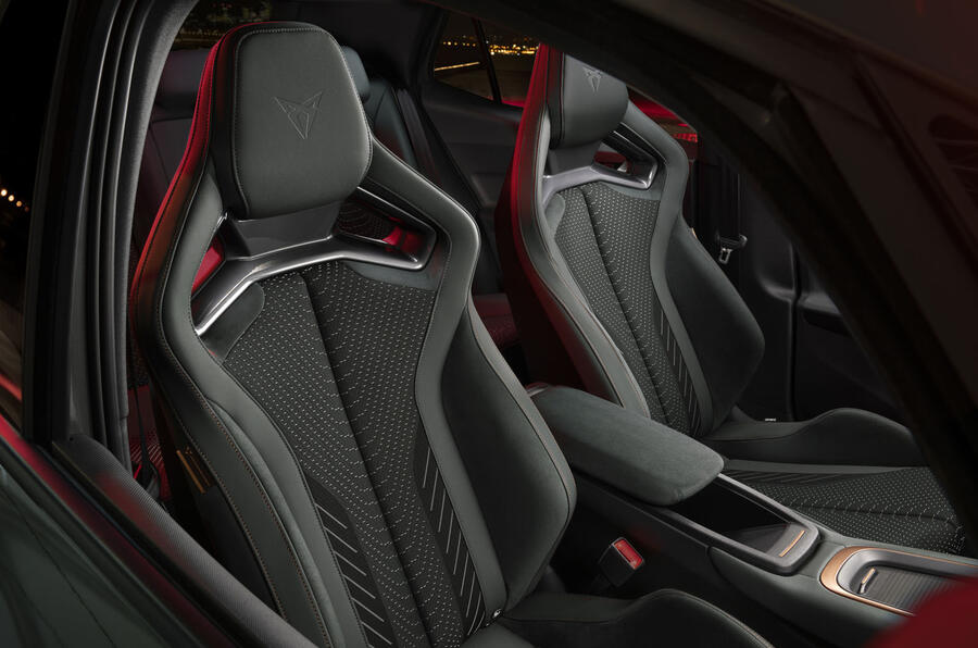 Cupra Born VZ seats