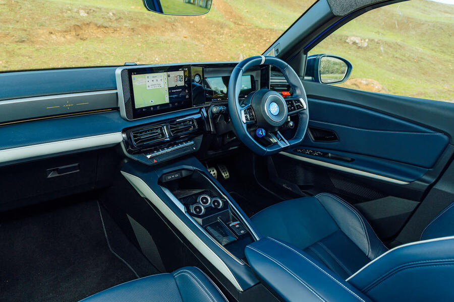 Alpine A290 interior