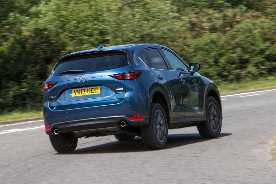 2017 Mazda CX5 &ndash;&nbsp;hard cornering, rear