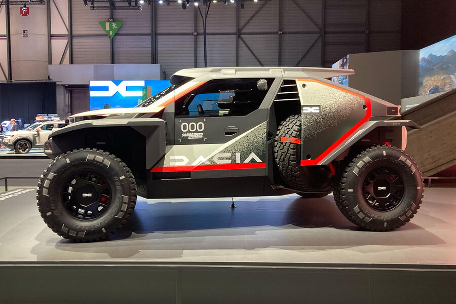 Dacia Sandrider at Geneva motor show – side