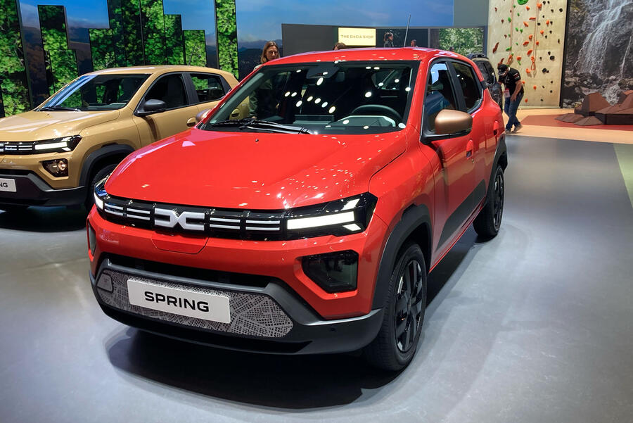 Dacia Spring at Geneva Motor show