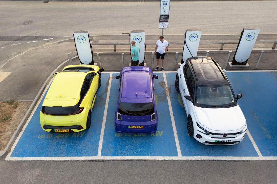 EVs charging