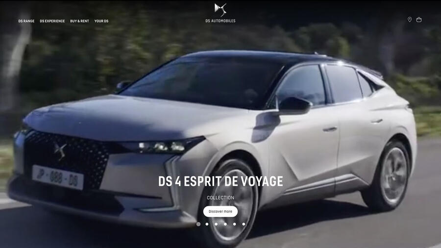 Ds uk website homepage