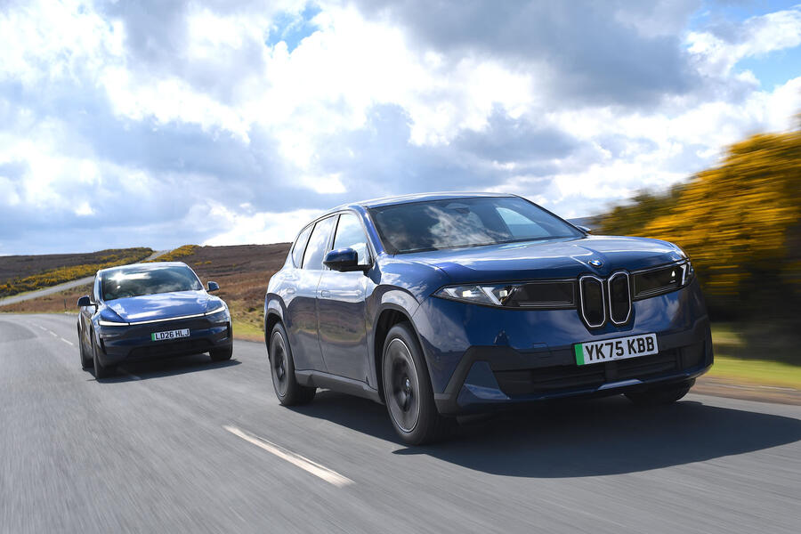 Tesla Model Y and BMW iX3