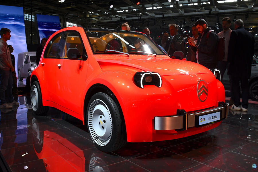 Citroen 2CV concept at Paris motor show 2026