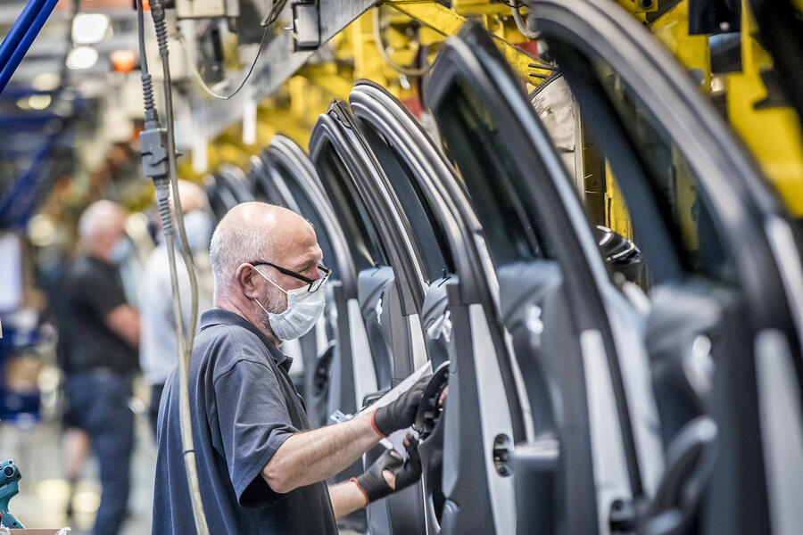 An engineer at Stellantis' Ellesmere port