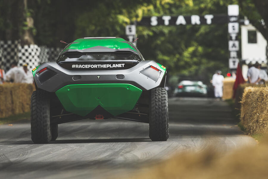 New Extreme E Electric Suv Racer Launched At Goodwood Autocar