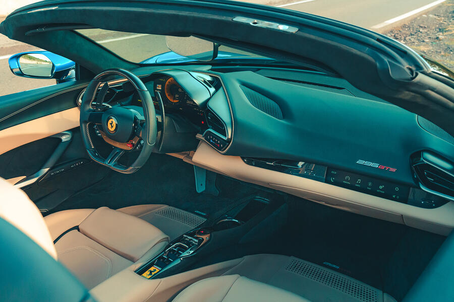 Ferrari 296 gts 06 dashboard