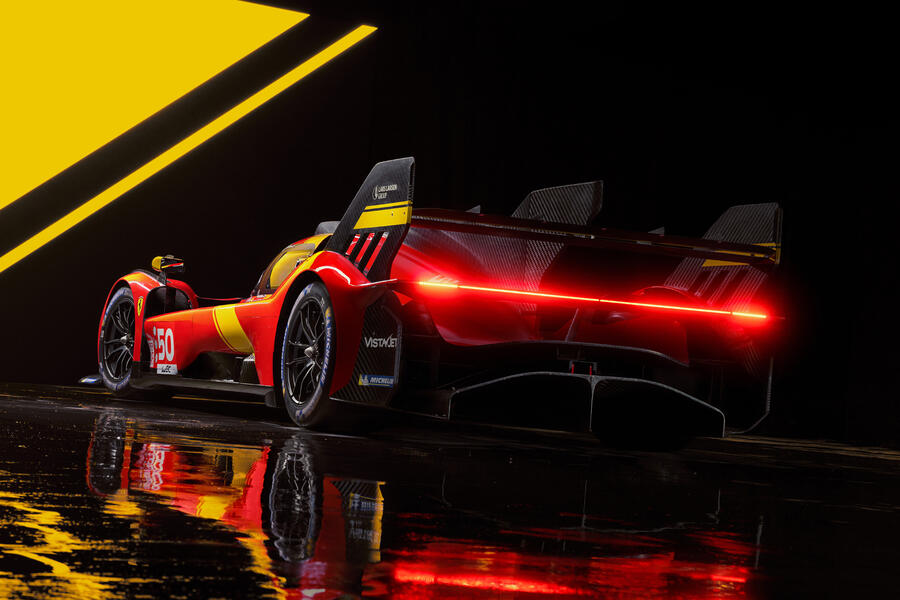 Ferrari 499 2023 rear quarter static