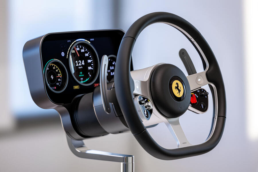 Ferrari Luce steering assembly