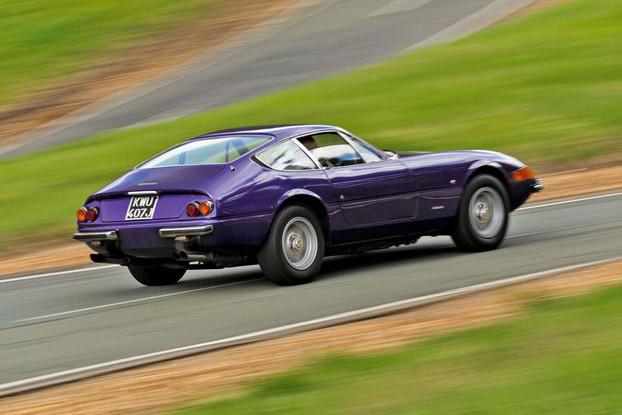 ferrari daytona rear