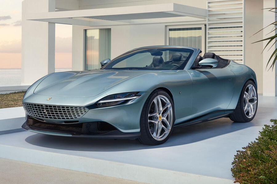 Roma Spider is new 612bhp entry-level Ferrari convertible