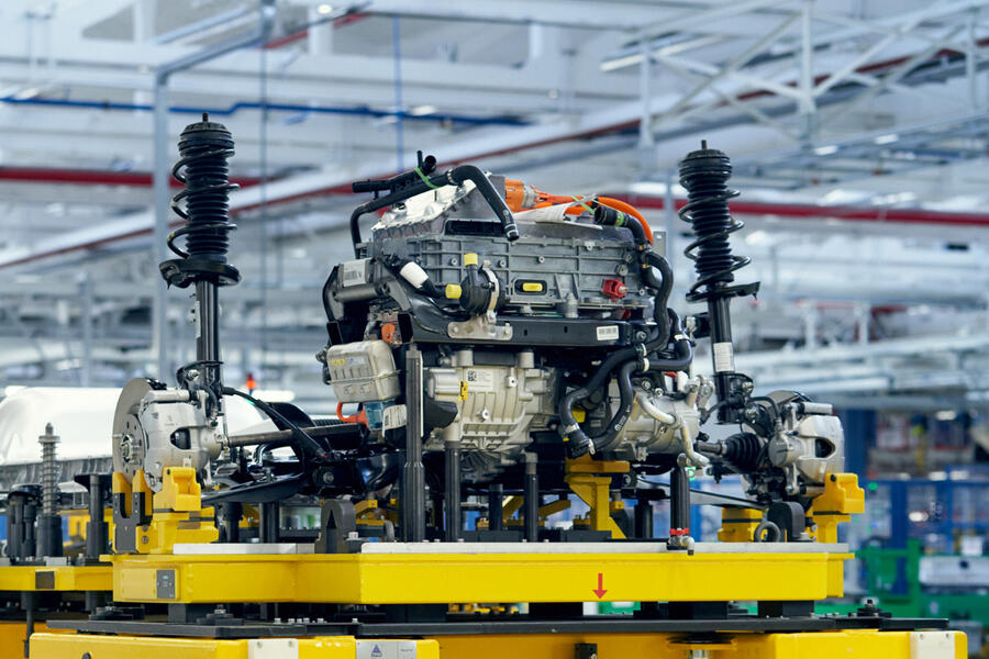 Fiat 500 electric powertrain mirafiori