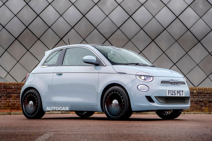 Fiat 500 Ibrida â€“ Autocar render