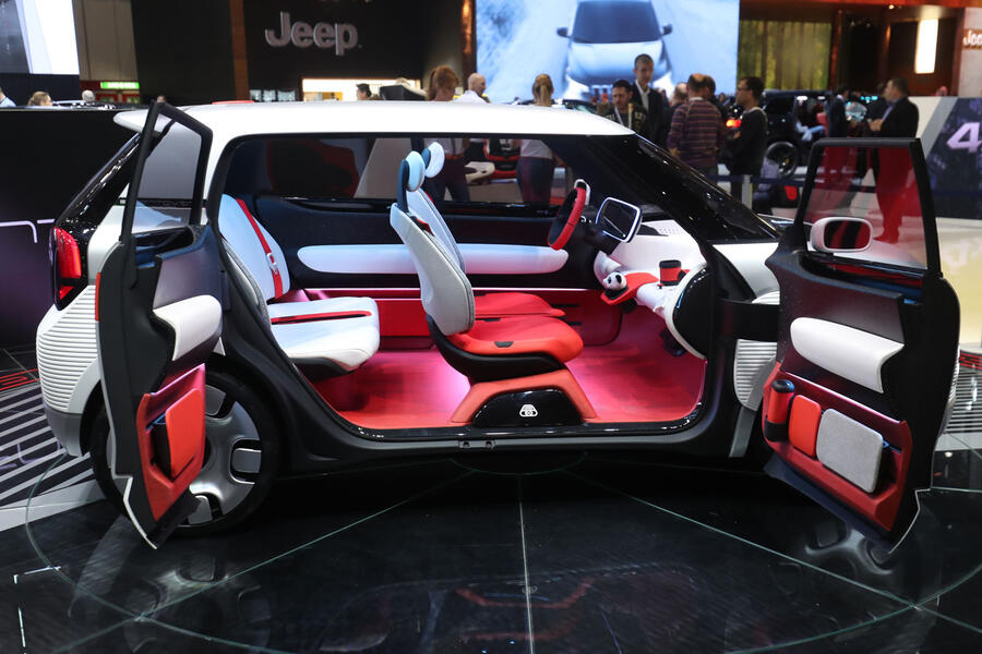 Fiat centoventi 2020 interior