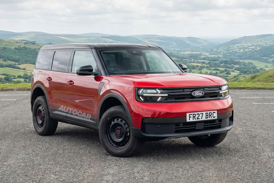 Autocar render of Ford's European Bronco