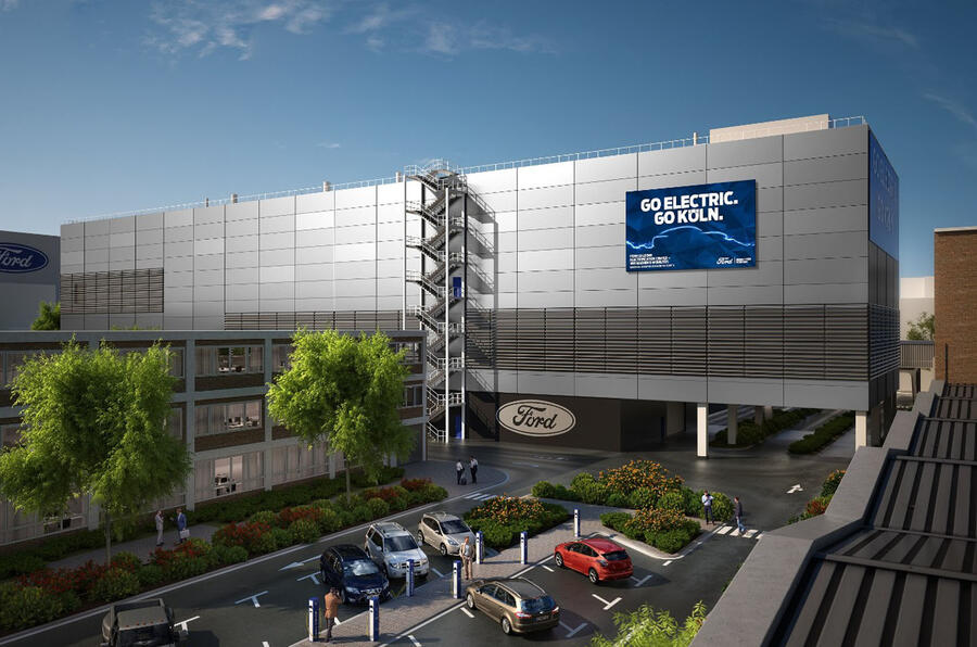 Ford cologne ev factory render