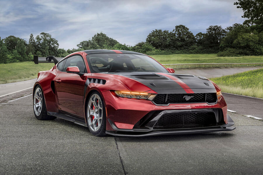 Ford Mustang GTD â€“ front quarter