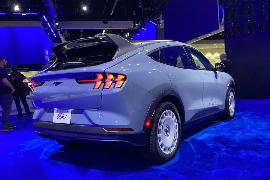 Ford Mustang Mach-E Rally rear