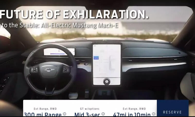 Ford Mustang Mach E First Images Of All New Electric Suv Leaked Autocar Ford Mustang Mach E First Images Of All New Electric Suv Leaked Autocar
