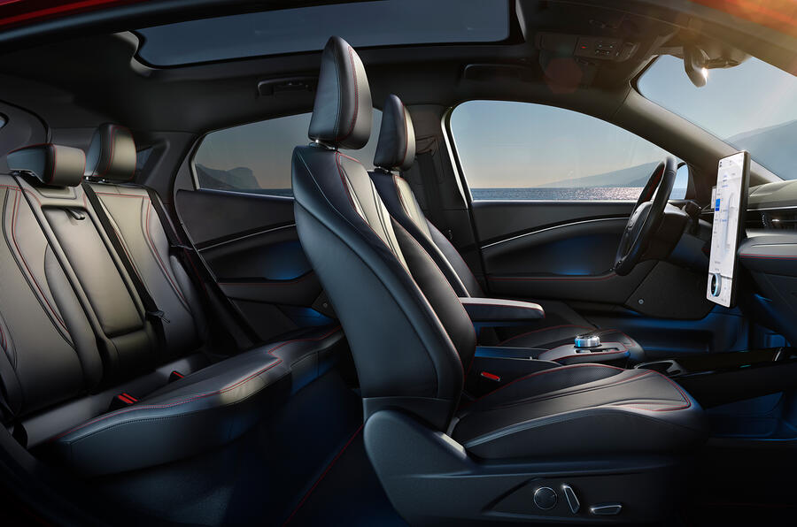 Ford mustang mach e interior 14
