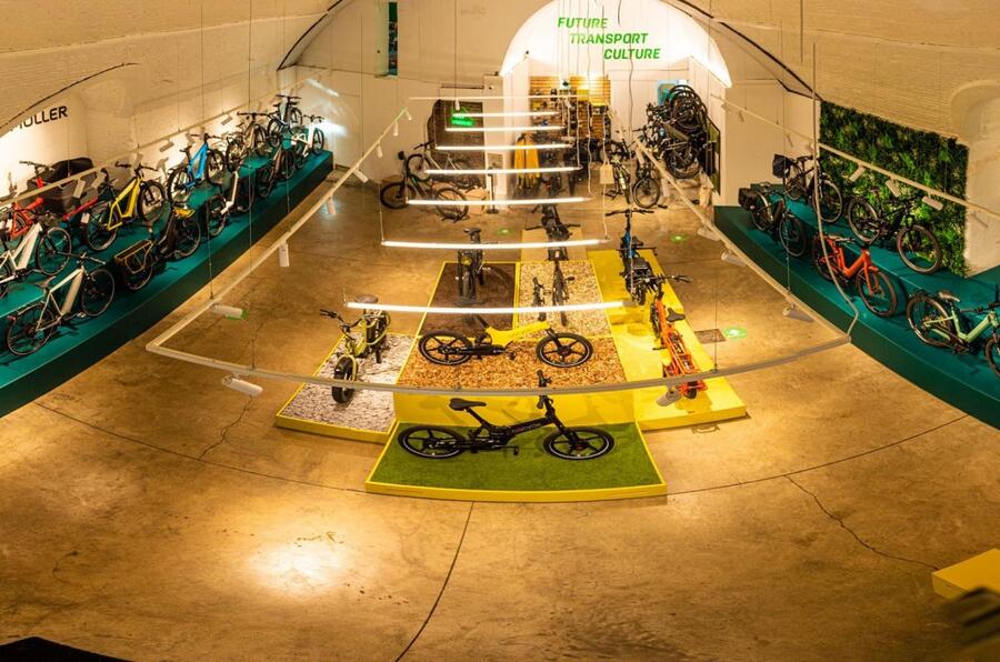 Full charged showroom