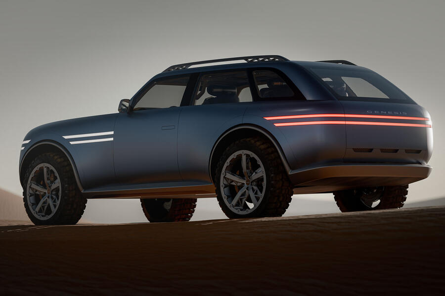 Genesis X Gran Equator – rear quarter