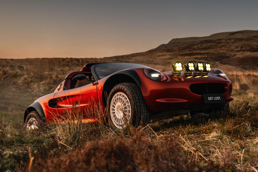 Get Lost Project SafariÂ â€“ front quarter, off-roading
