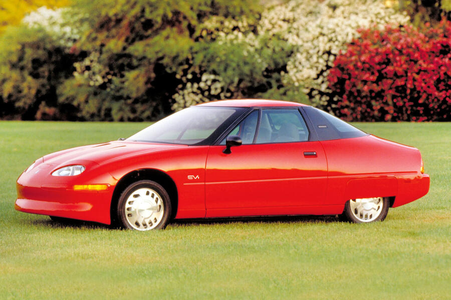 Gm ev1 front quarter static