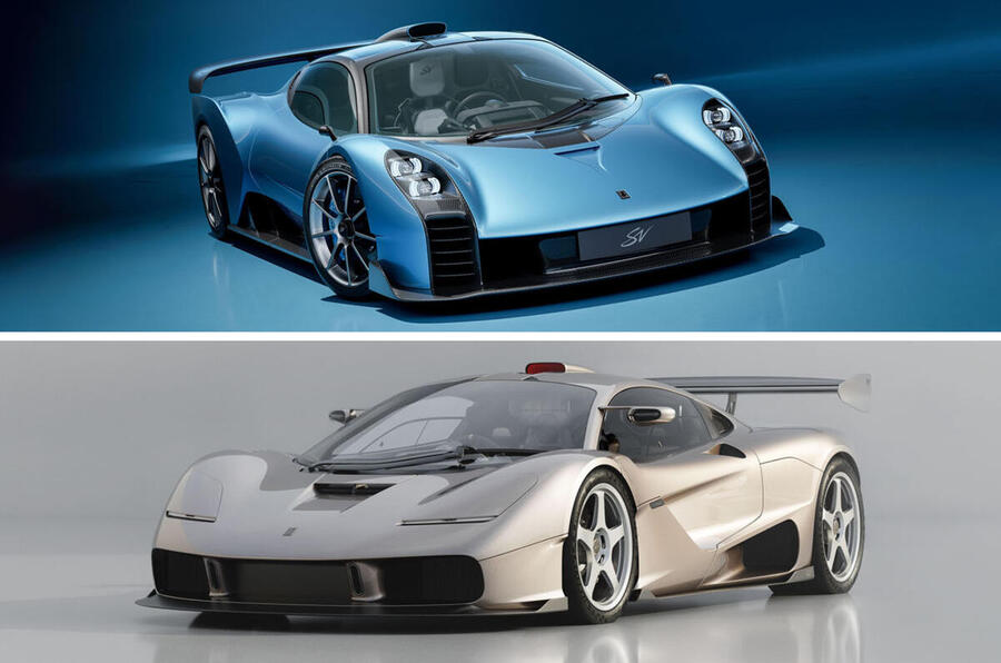 GMSV Le Mans GTR (top) and S1 LM (bottom)