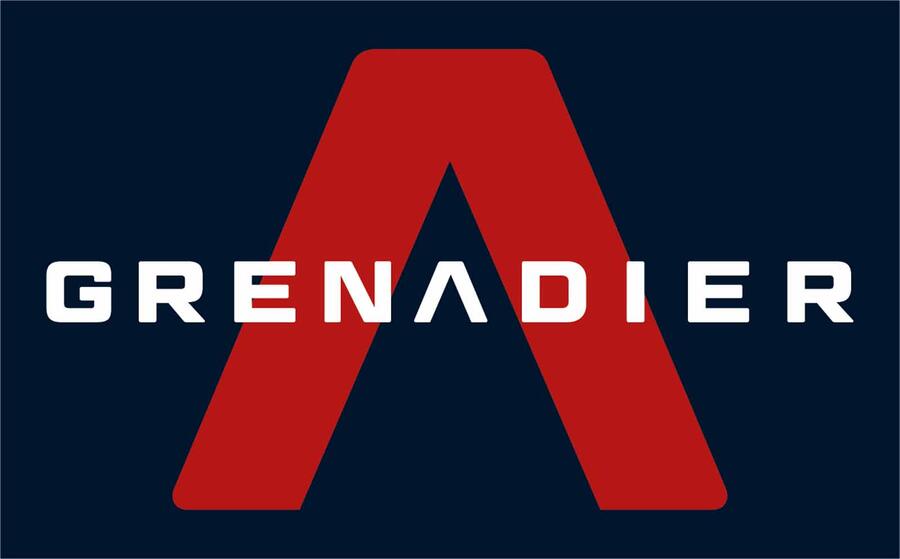 Grenadier logo with lambda