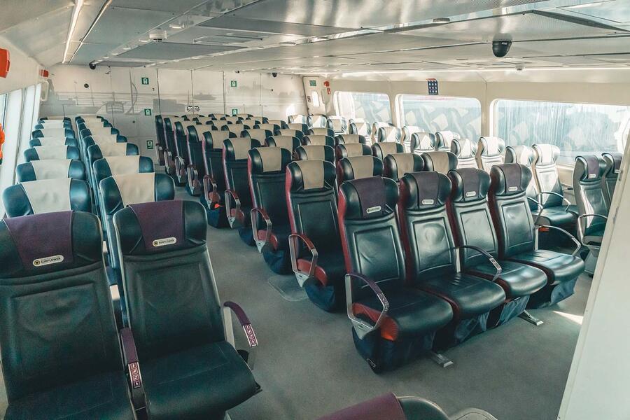 Griffon hoverwork 12000td hovercraft interior seats