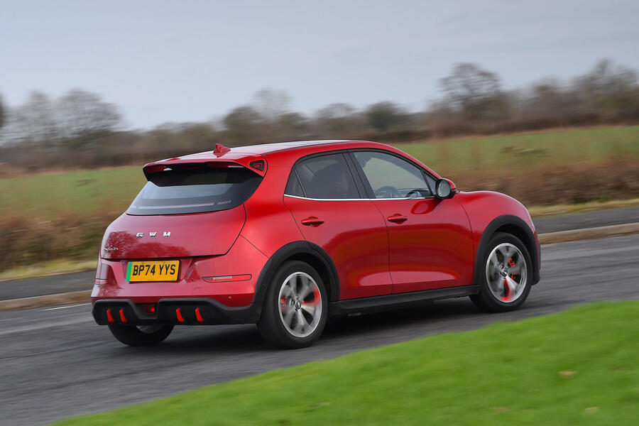 GWM Ora 03 rear quarter tracking