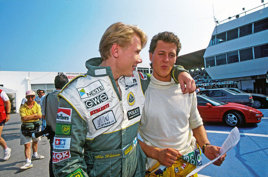 Hakkinen schumacher