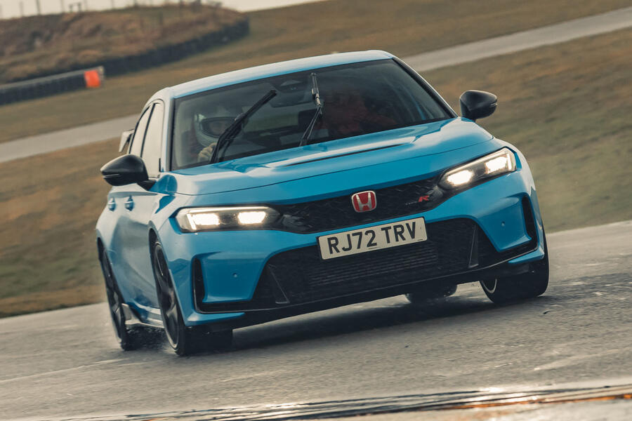 Honda Civic Type R sliding
