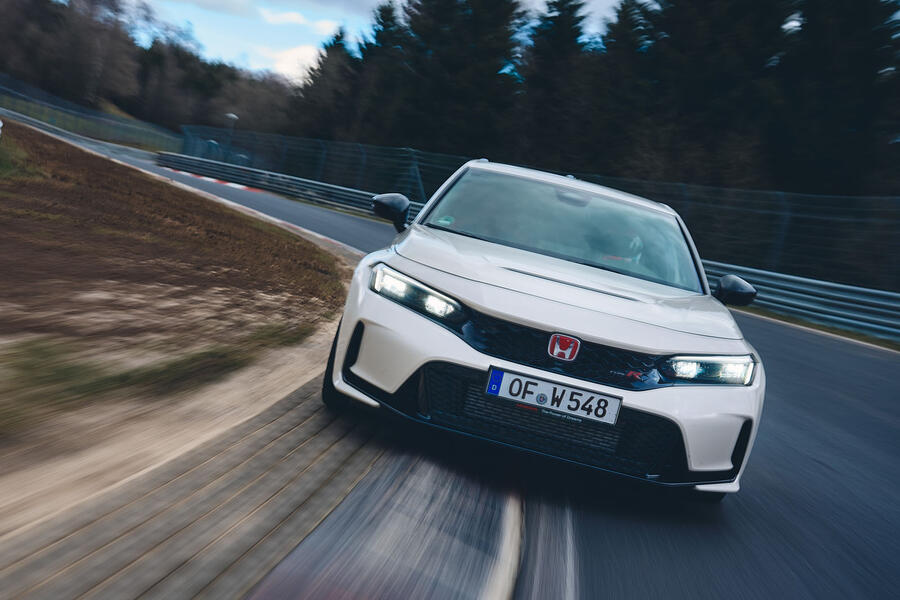 Honda civic type r nurburgring