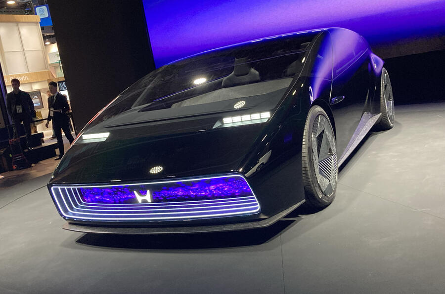 Radical Honda EV saloon is 90% ready for production in 2026 | Autocar