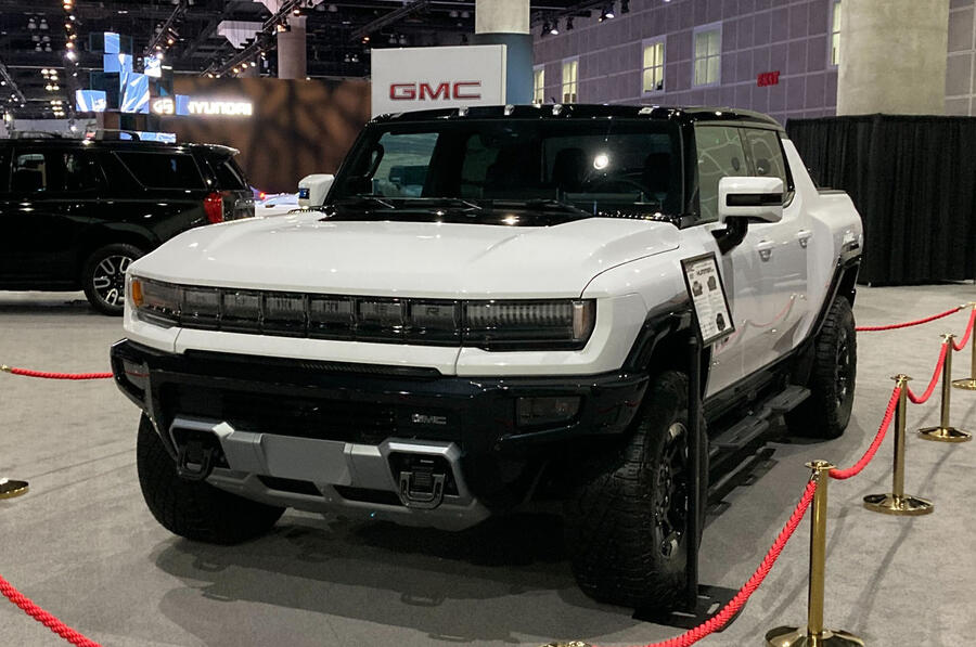 Изложението в Лос Анджелис (СНИМКИ) - hummer ev at la motor show 2