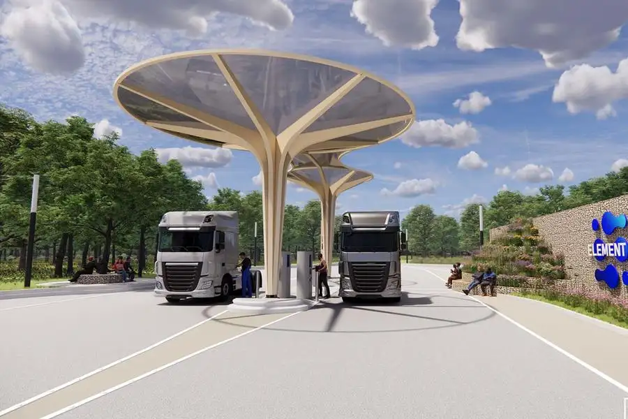 Hydrogen refuelling station