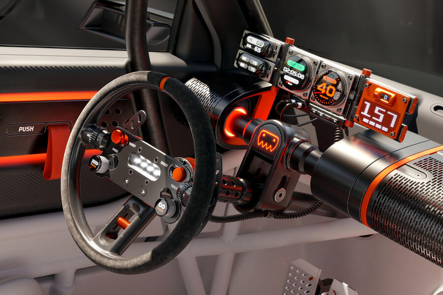 Hyundai Insteroid steering wheel